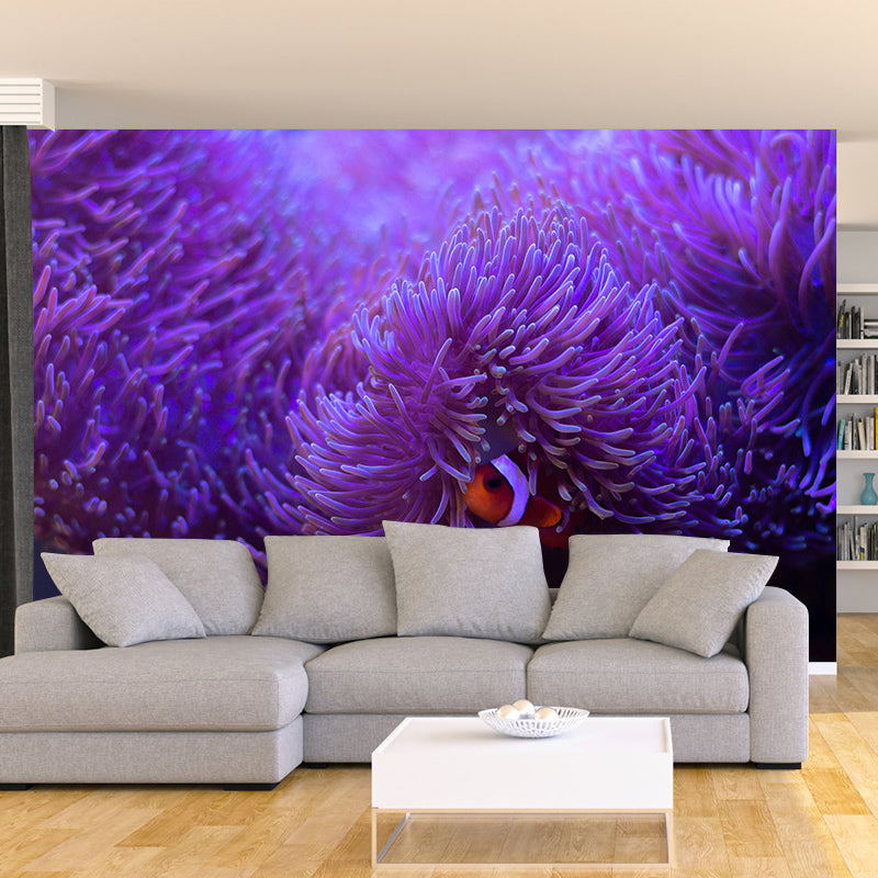 Mural Decorative Tropical Beach Style Seabed Eco-friendly for Decoration