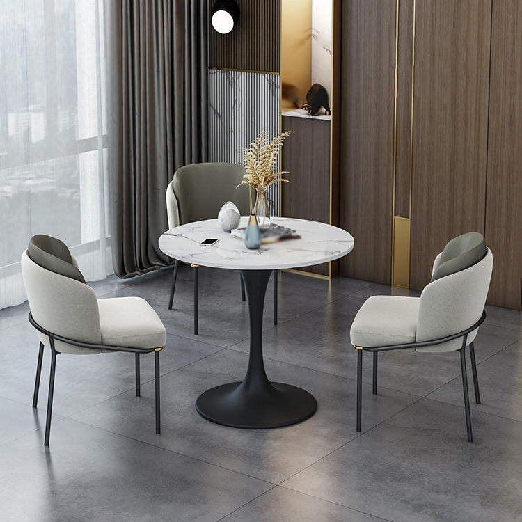 Moderne faux marmeren eetkamer set 1/2/3/5 stukken eetmeubilair set/aparte items