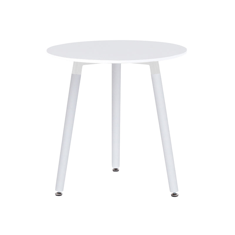 Industrial Style Dining Table 4 Legs Dining Table with Solid Wood Base for Home Use