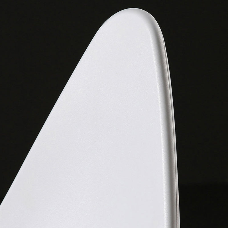 Sillas laterales sin brazos de estilo industrial, silla lateral con respaldo sólido de plástico para el hogar