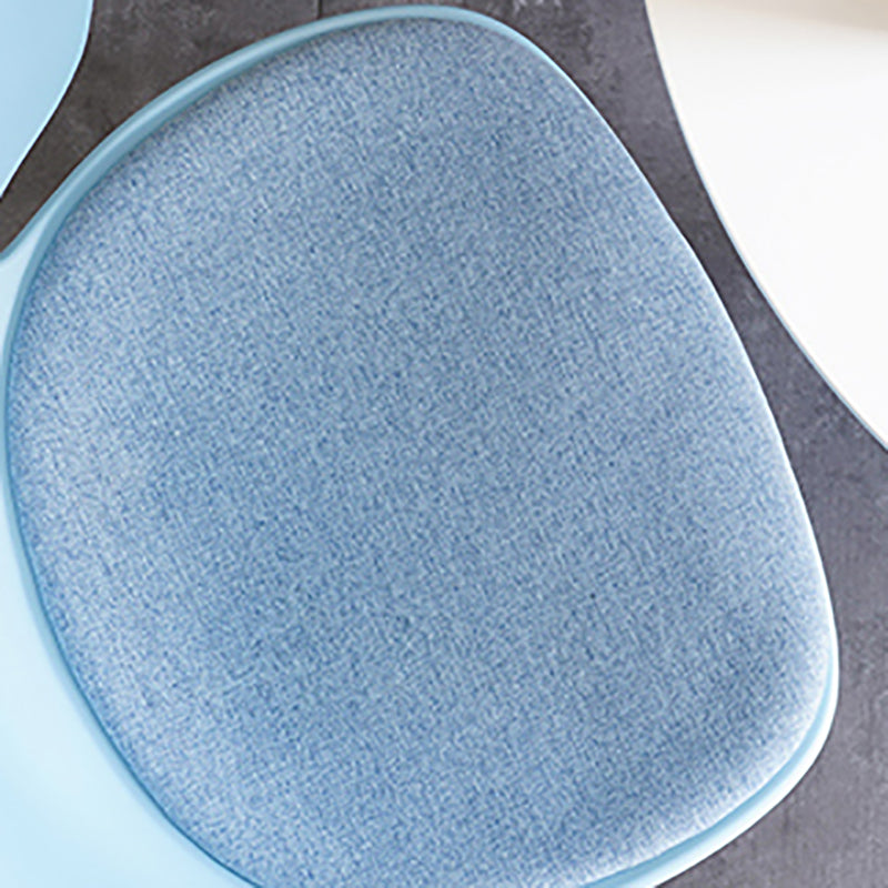 Sillas de comedor de estilo moderno, sillón lateral sin brazos con respaldo lateral de metal para cocina