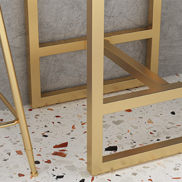 Mesa de bistro de faux de faux glammamam