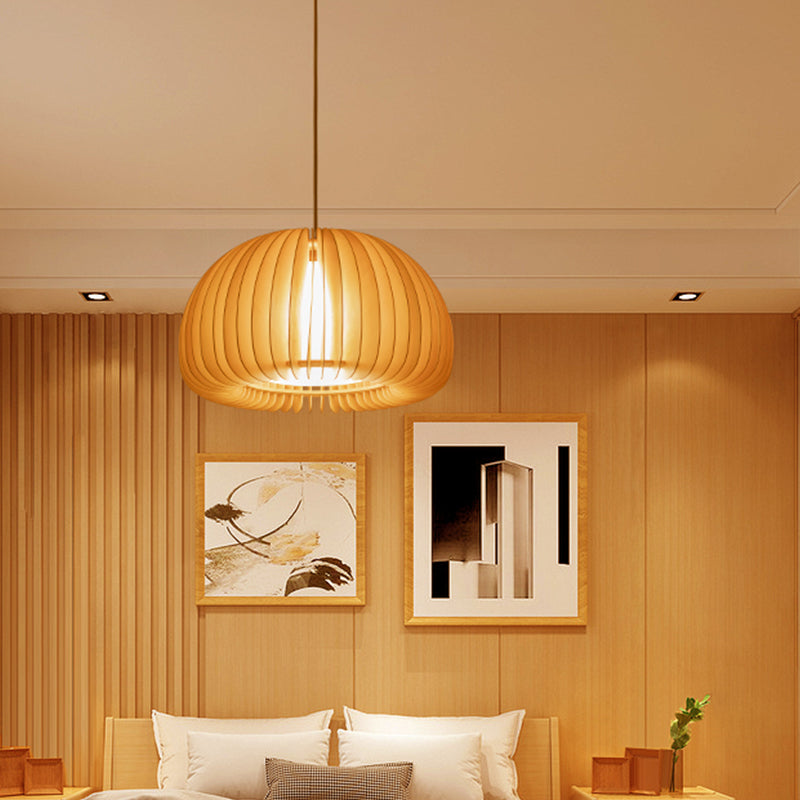 Style moderne en bois suspendu lampe à manger Coffee Shop Pendant Light