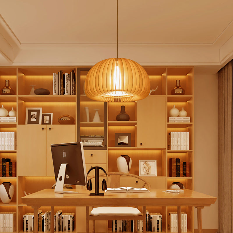 Style moderne en bois suspendu lampe à manger Coffee Shop Pendant Light