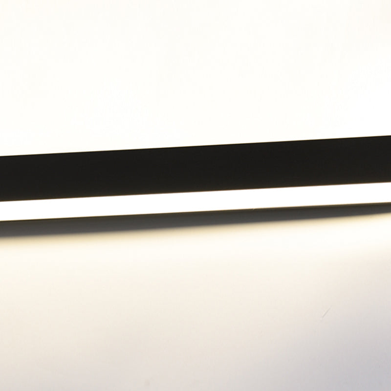 Rectangle Island Light Restaurant LED LEMPORS LEMILLES AVEC AVEC OBEI ACRYIQUE