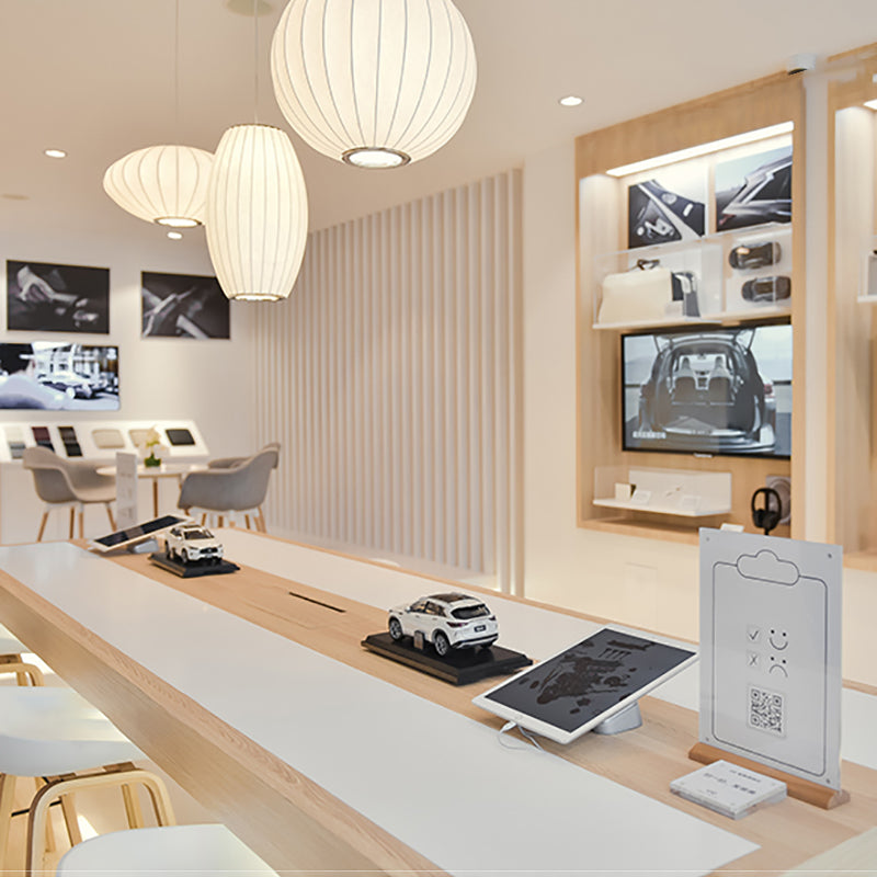 Association moderne suspension de la ménage en soie légère pour salle à manger de salle de dessin