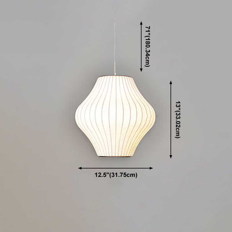 Association moderne suspension de la ménage en soie légère pour salle à manger de salle de dessin