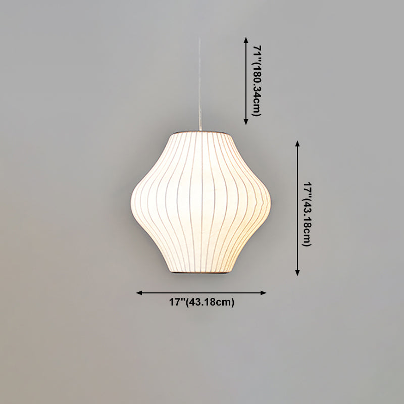 Association moderne suspension de la ménage en soie légère pour salle à manger de salle de dessin