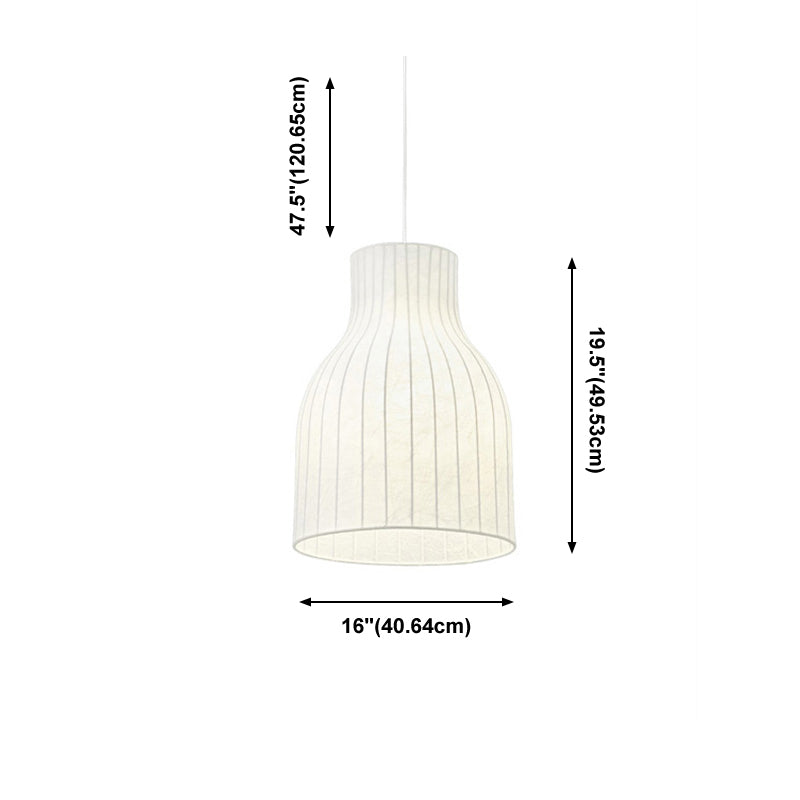 Ménage moderne suspendu en soie légère suspension pour le salon du salon