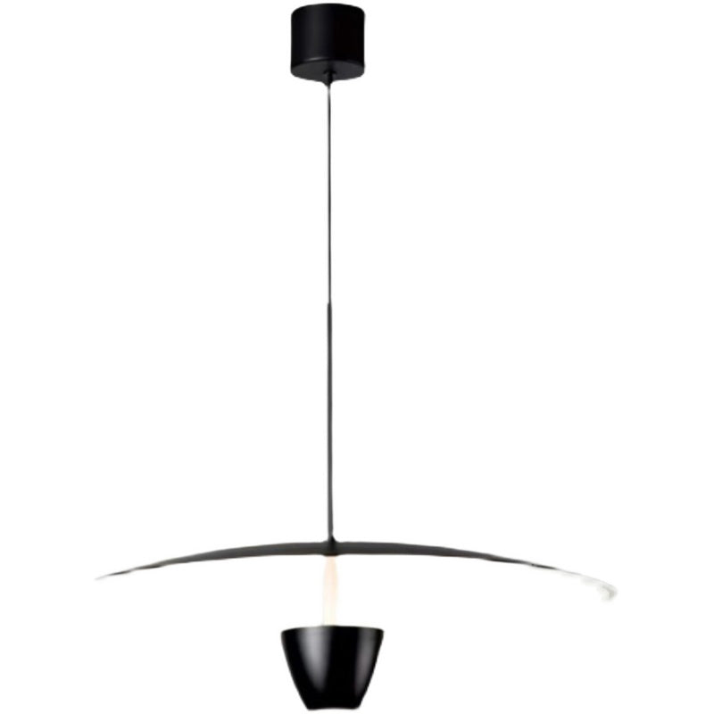 Éclairage suspendu contemporain créatif Pendentif métallique pour le café Room Coffier