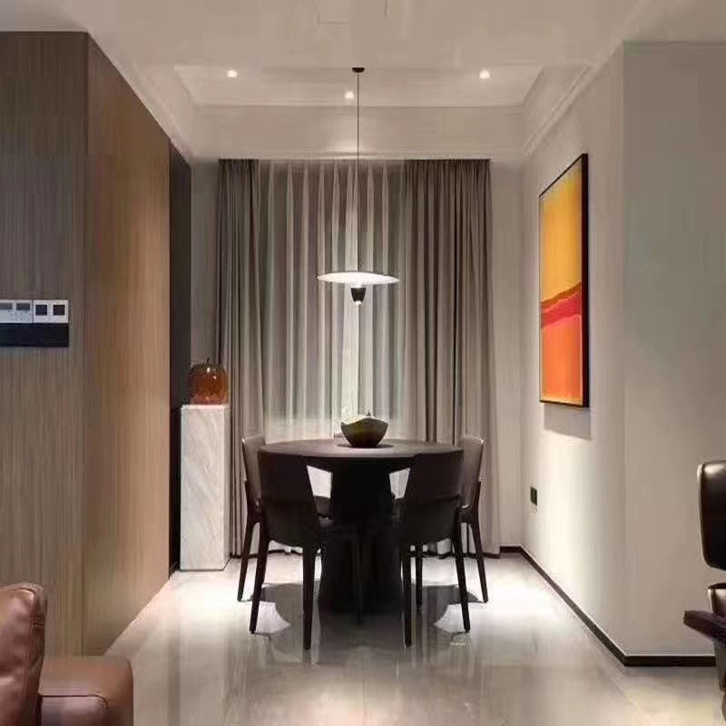 Éclairage suspendu contemporain créatif Pendentif métallique pour le café Room Coffier