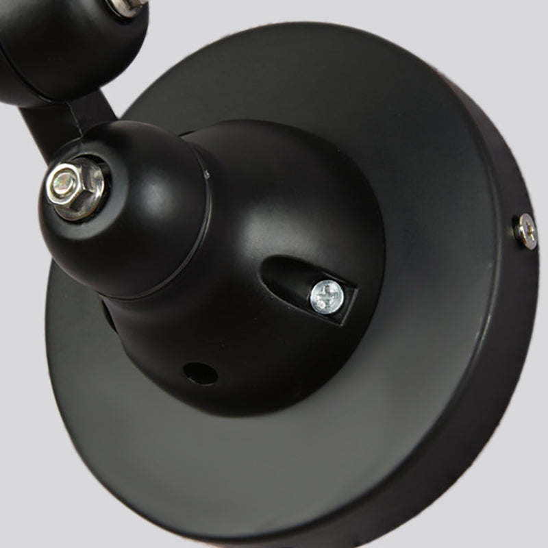 Amerikanische verstellbare Wandleuchter Metall 1 Lichtwandhalterung Licht für Schlafzimmer