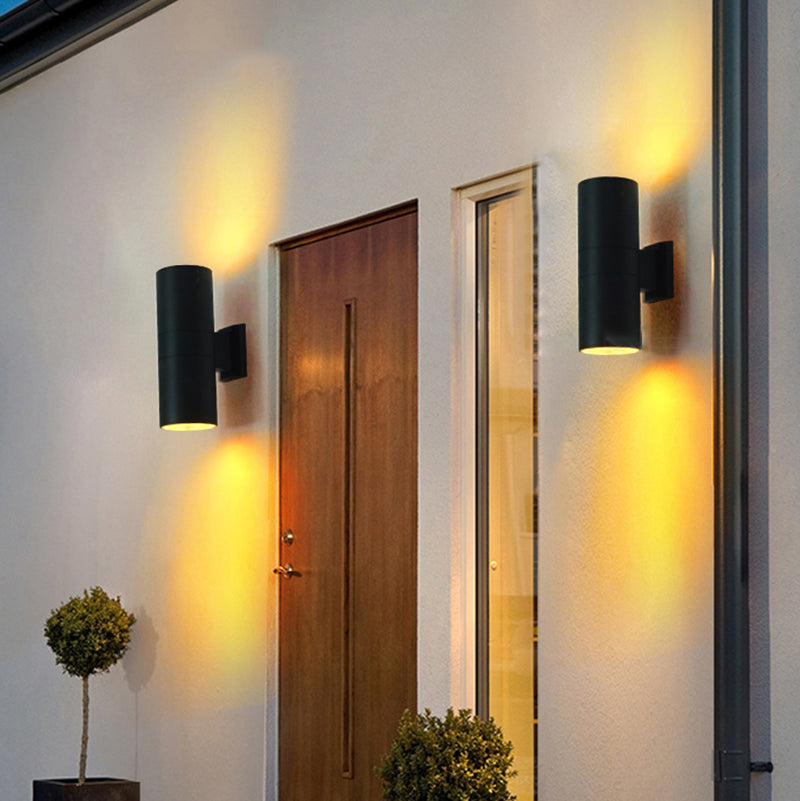 Luz de montaje de pared simple de estilo moderno Corredor Corredor Cilíndrico de la pared de la pared.