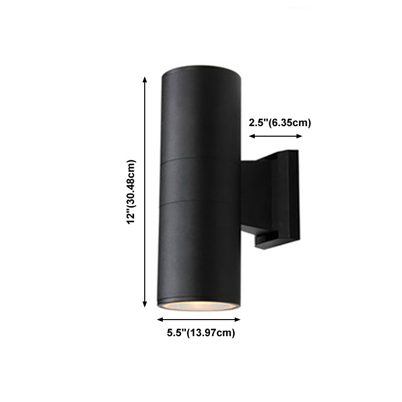 Luz de montaje de pared simple de estilo moderno Corredor Corredor Cilíndrico de la pared de la pared.