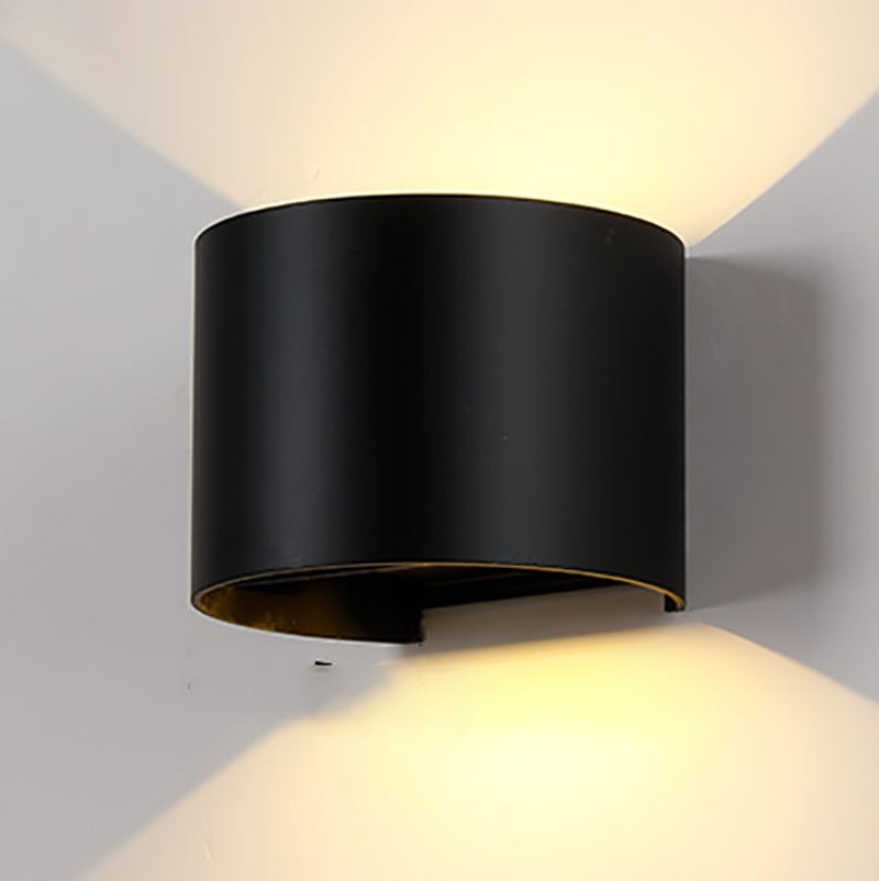 Léger mural simple Corridor Corridor Asle Aluminium Mur