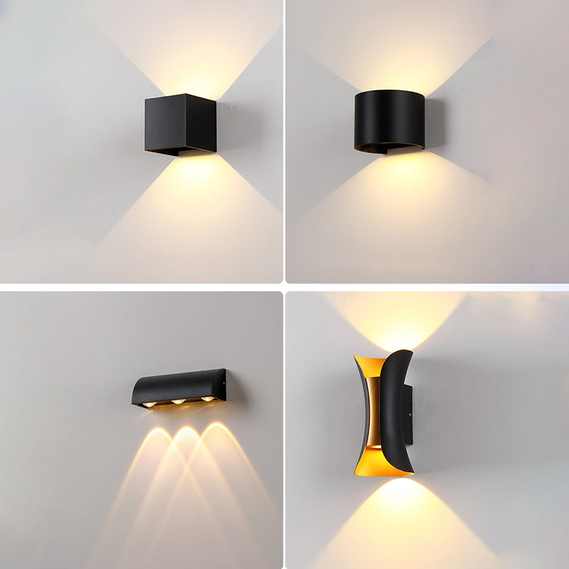 Léger mural simple Corridor Corridor Asle Aluminium Mur