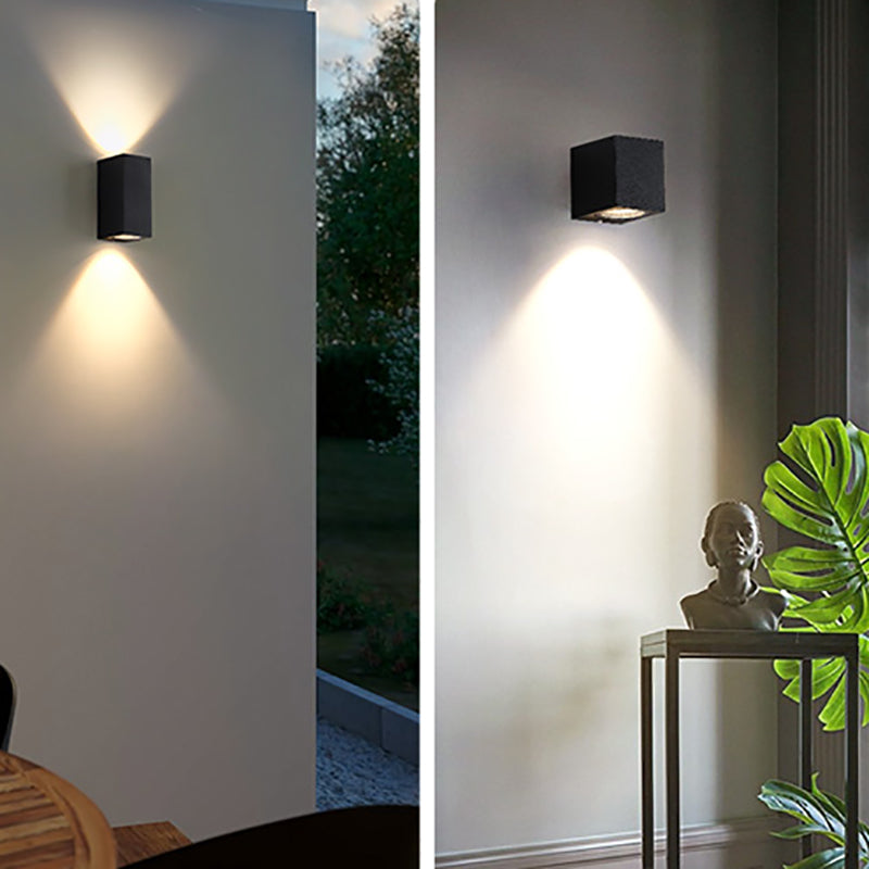 Léger mural simple Corridor Corridor Asle Aluminium Mur