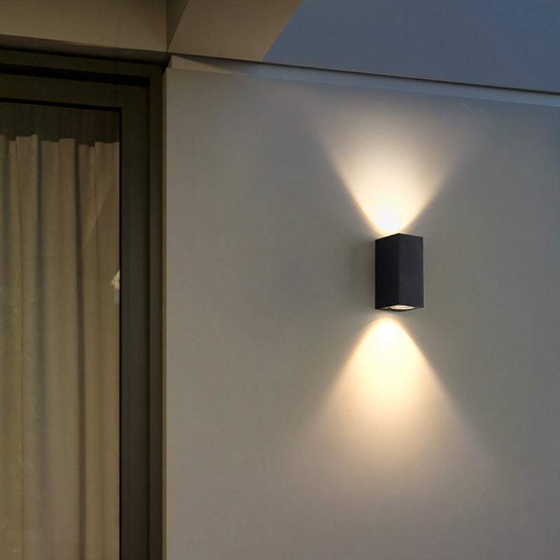 Léger mural simple Corridor Corridor Asle Aluminium Mur