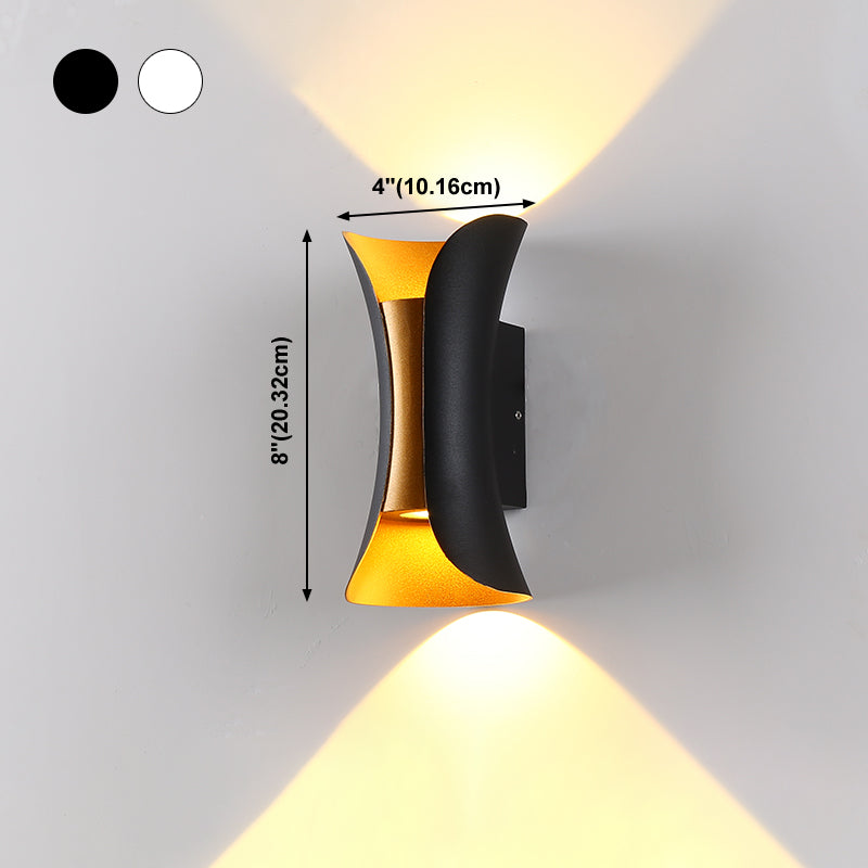 Léger mural simple Corridor Corridor Asle Aluminium Mur