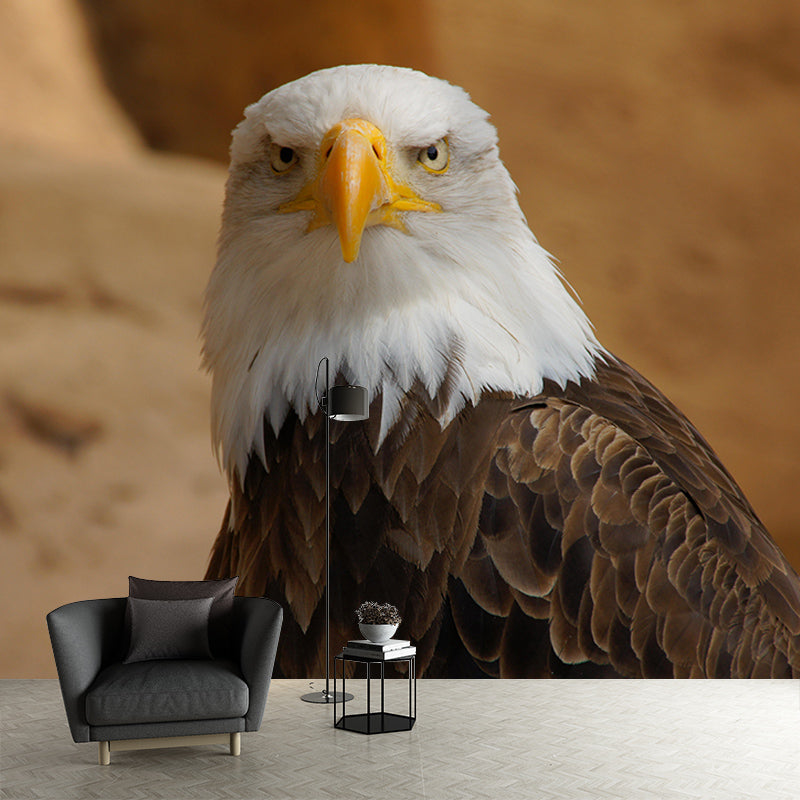 3D Mural Contemporary Style Wild Animal Mural Mildew Resistant Wall Art