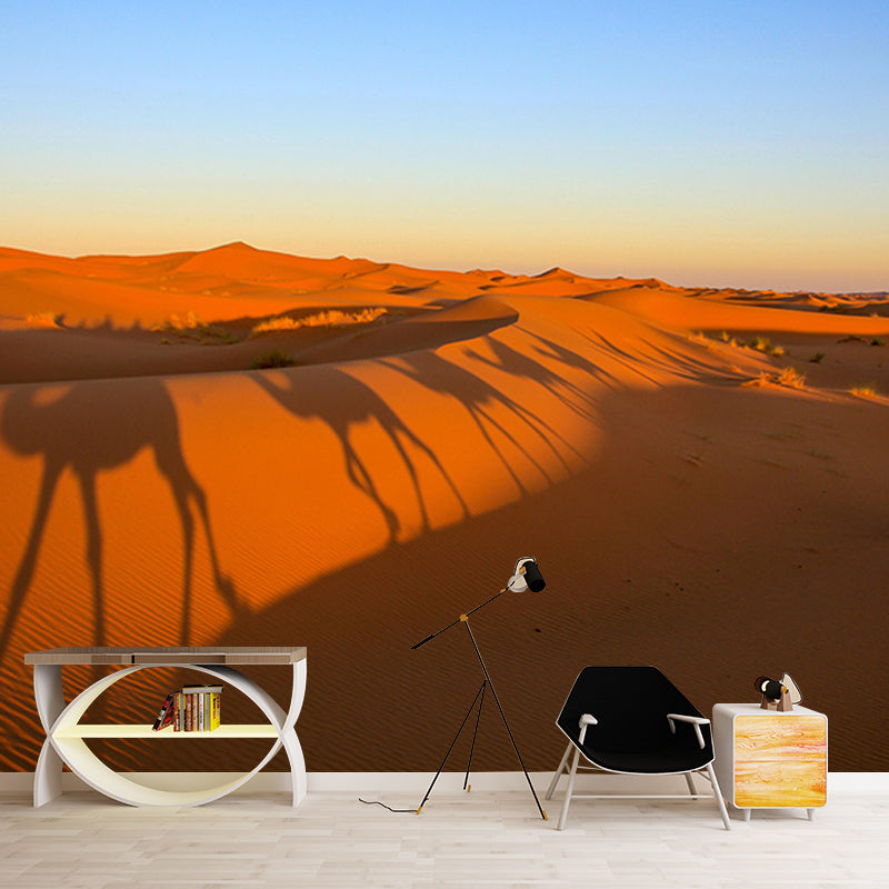 Contemporary Style Desert Wall Mural Mildew Resistant Home Decor