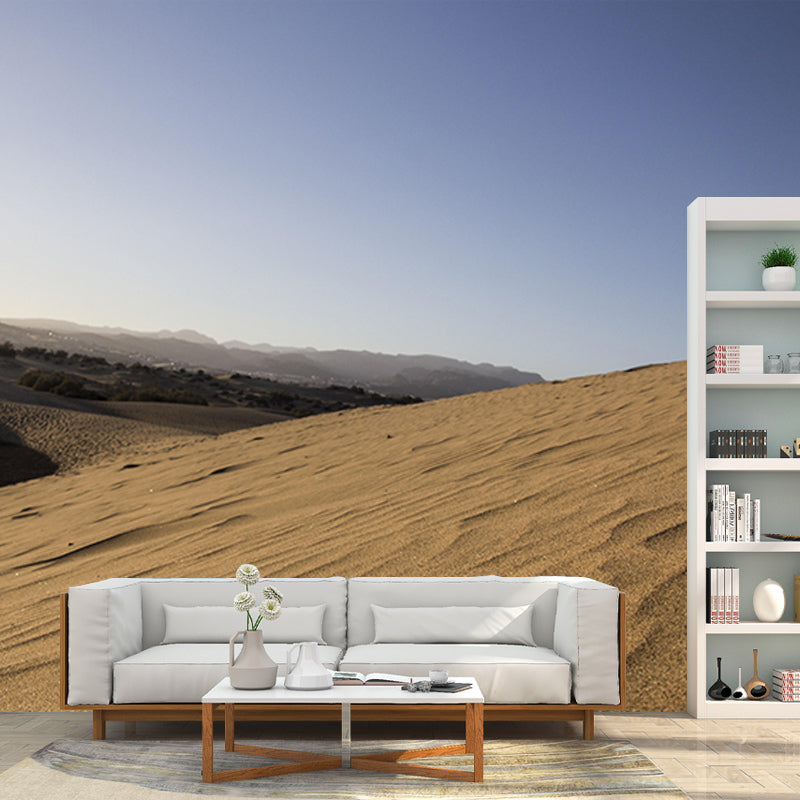 3D Mural Contemporary Style Desert Wall Mural Wallpaper Mildew Resistant Wall Covering