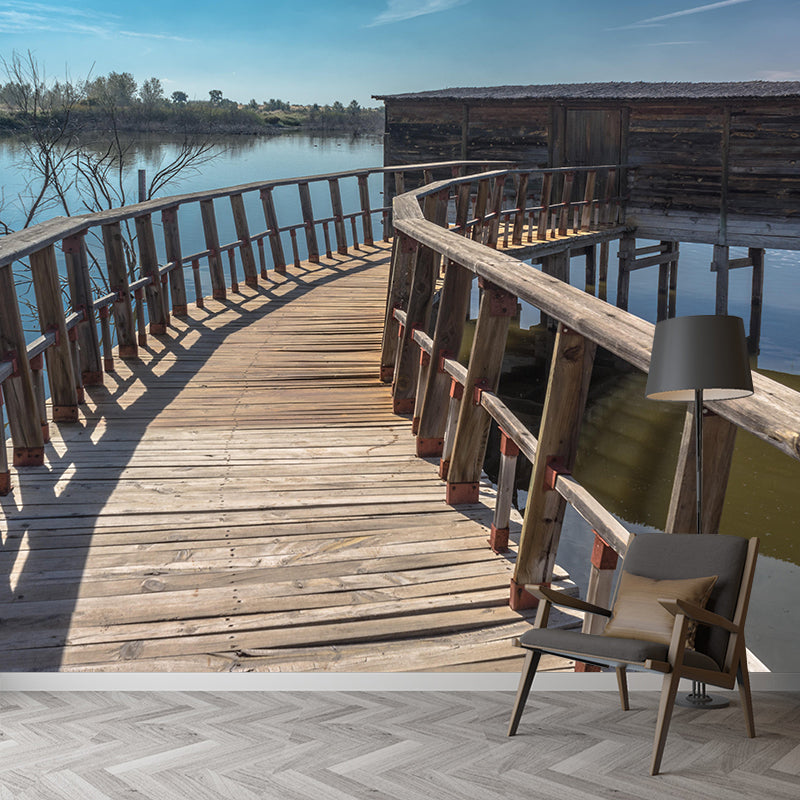 Waterproof Customized Space Extension Mural Wallpaper Living Room Wall Decor