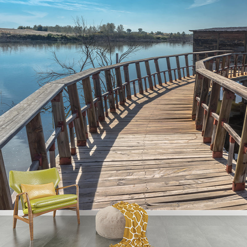 Waterproof Customized Space Extension Mural Wallpaper Living Room Wall Decor