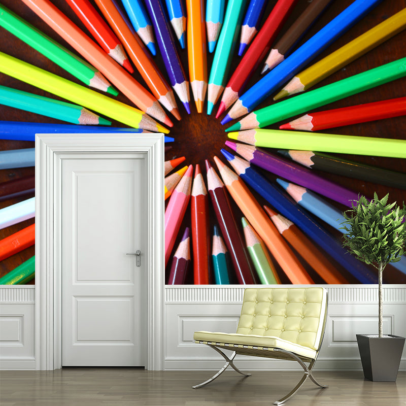 Color Painting Pencil Waterproof Personal Hobby Mural Drawing Wallpaper Ballet Wall Art