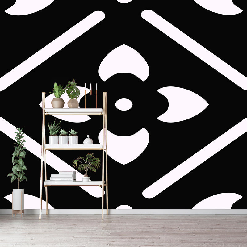 3D Geometry Customized Mildew Resistant Geometry Mural Wallpaper Decorative Wall Art