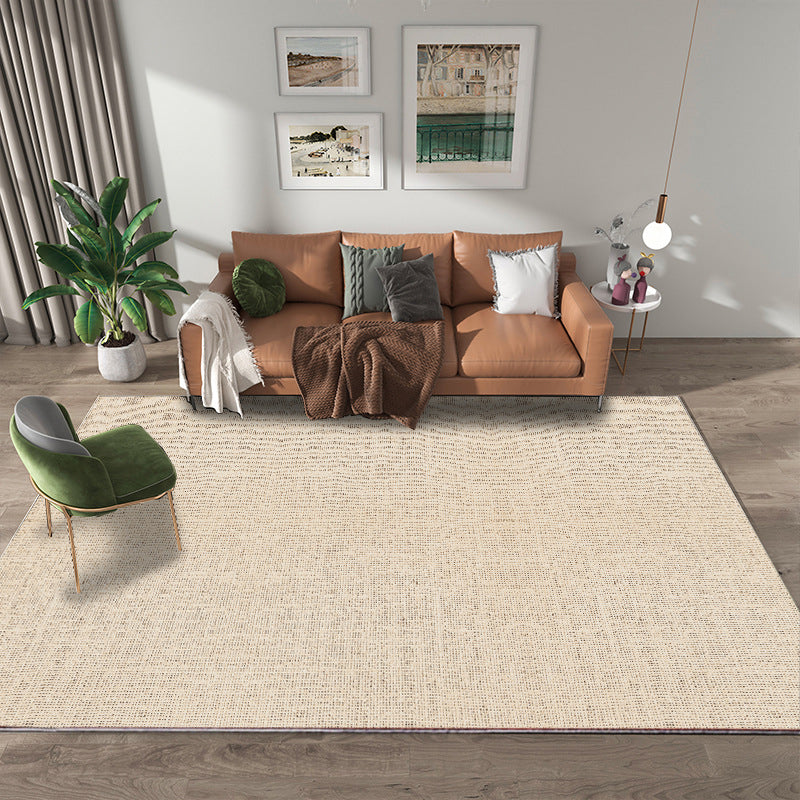 Blackish Green Graphic Rug Polyester Simple Rug Stain Resistant Rug for Living Room