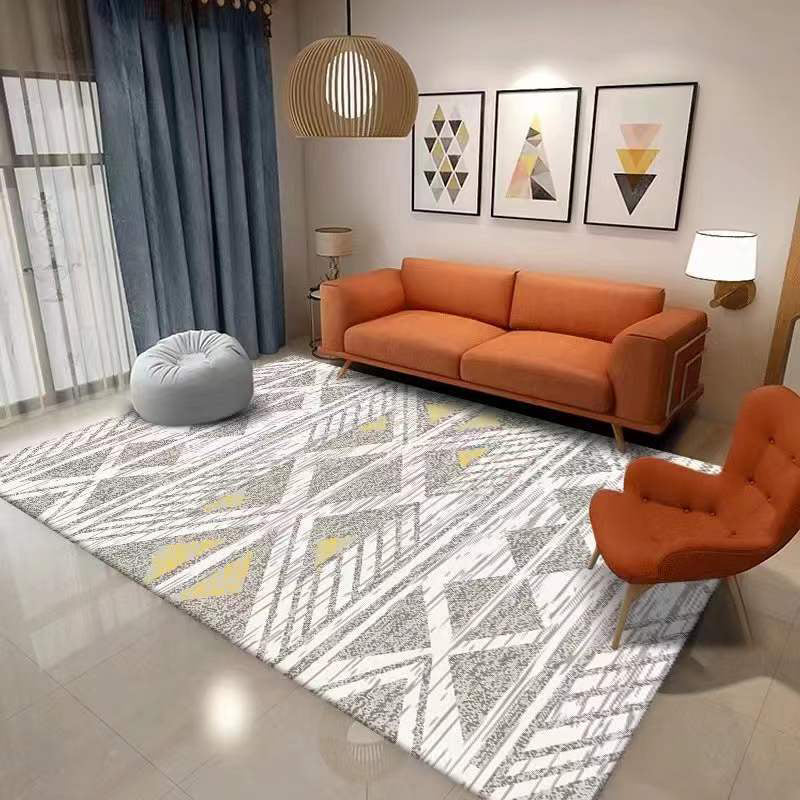Afdrukt tapijt polyester traditionele tapijtvlekbestendig tapijt voor woonkamer