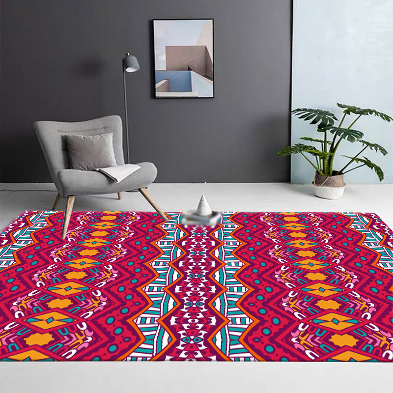 Traditional Home Decoration Carpet Printing Pattern Rug Polyester Indoor Carpet