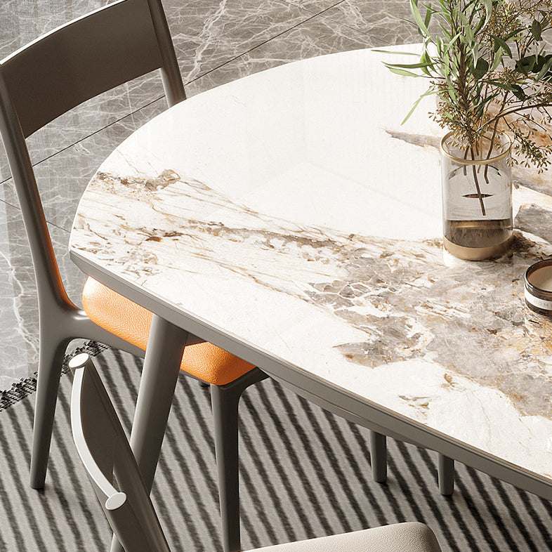 Mesa de comedor extensible moderna mesa redonda de comedor con 4 patas de madera