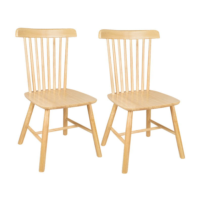 Chaises d'appoint contemporaines en bois, chaises de salle à manger à dossier Windsor pour la maison