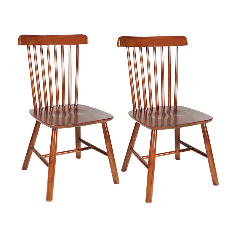 Chaises d'appoint contemporaines en bois, chaises de salle à manger à dossier Windsor pour la maison