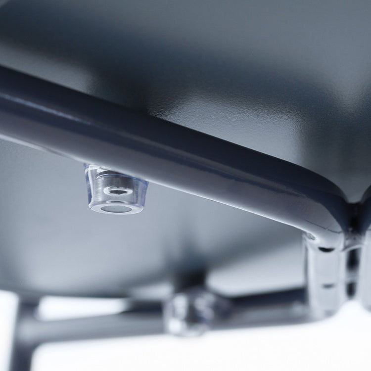 Open achterste armloze eetkamerstoelen industriële zijstoelen met metalen benen