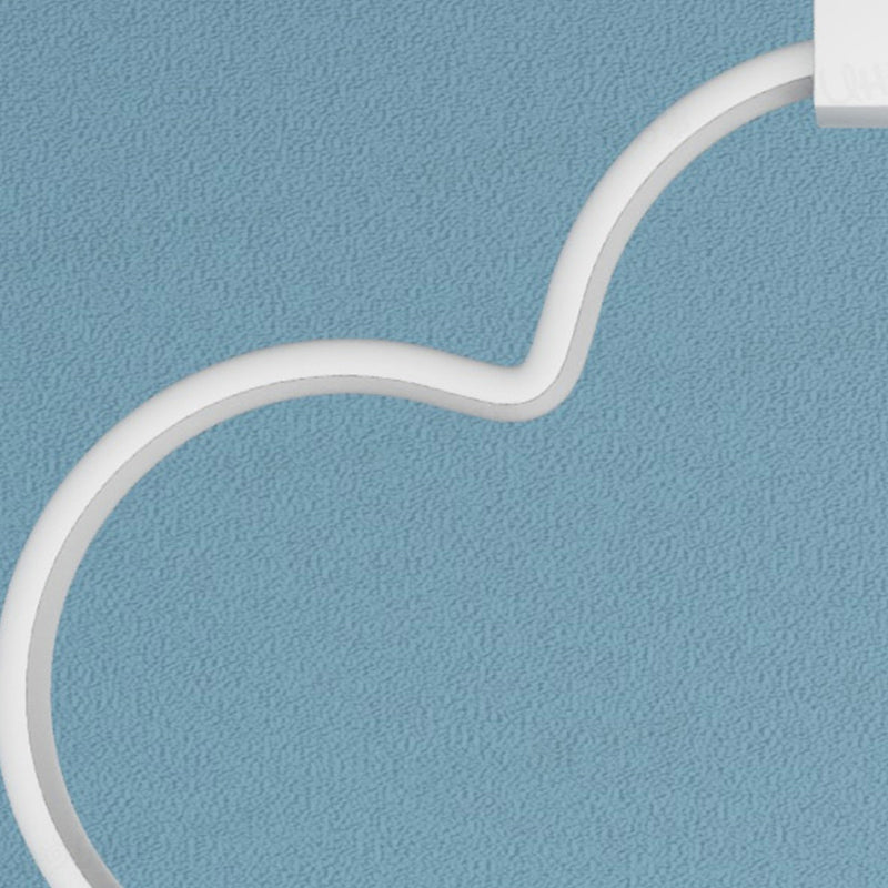 Pendre à LED linéaire blanc Lumière suspension en métal décoratif pour la salle des enfants