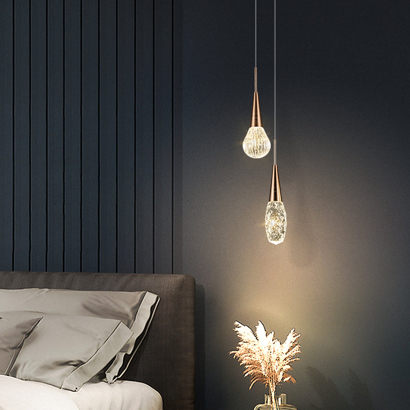 Lumières suspendues de ménage minimaliste