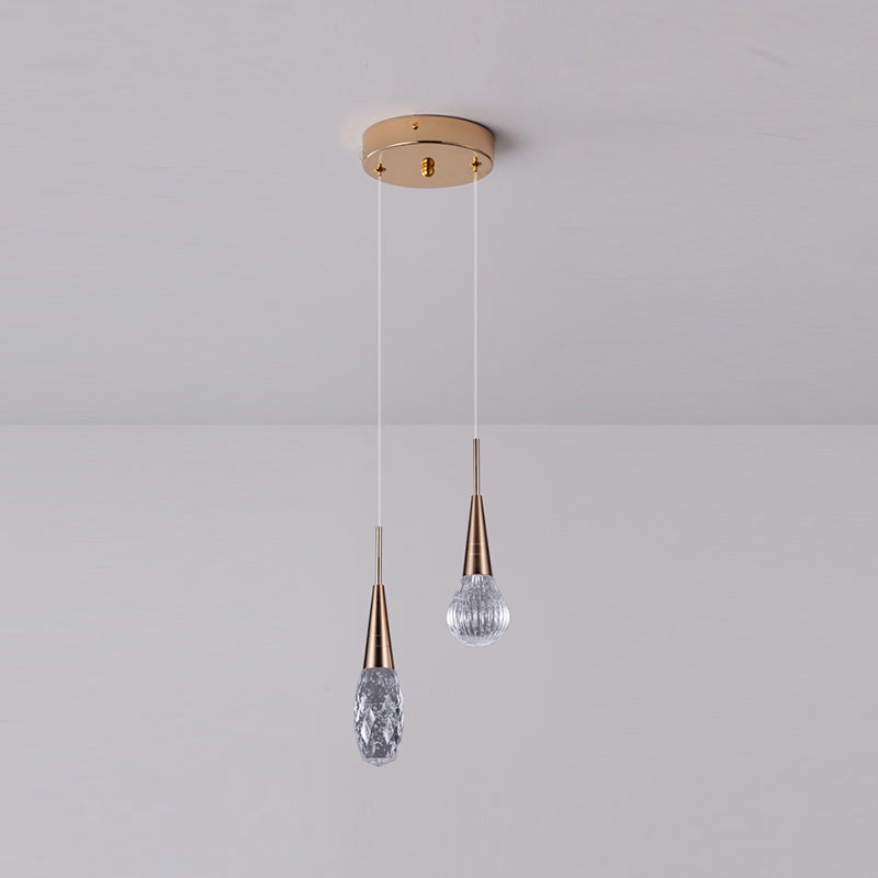 Lumières suspendues de ménage minimaliste