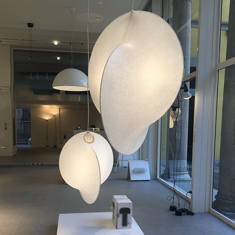 Luminaire de suspension en soie