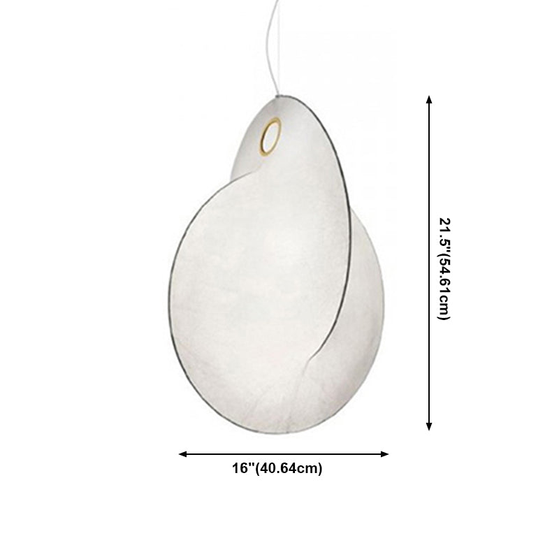 Luminaire de suspension en soie