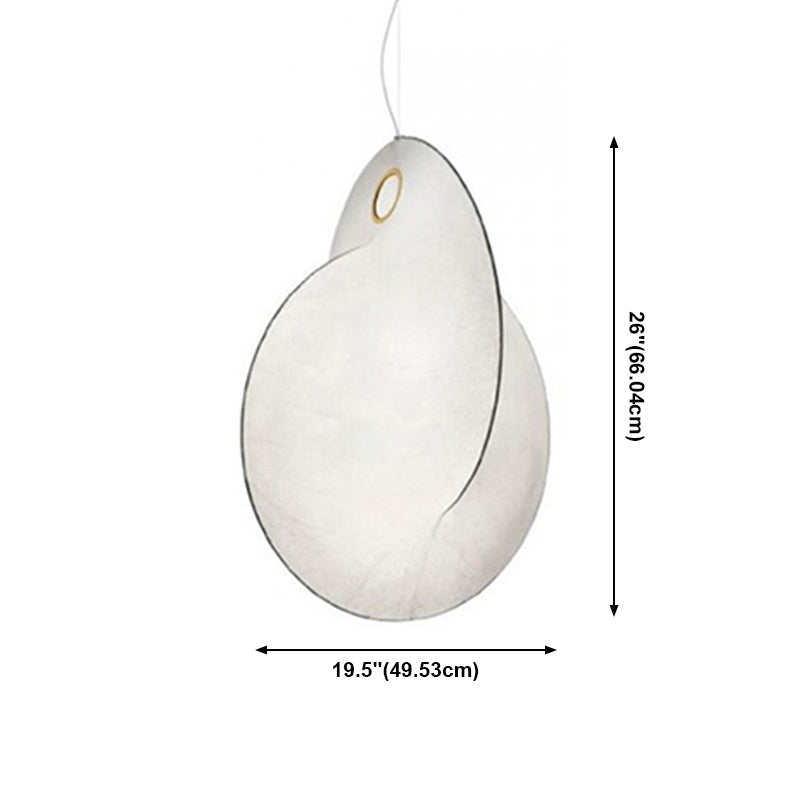 Luminaire de suspension en soie