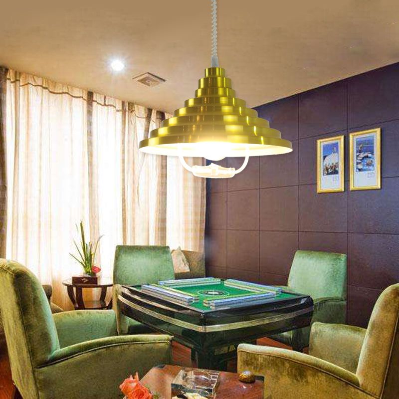 Simplicité Pendentif éclairage moderne 1 lampe suspendue légère pour salle à manger de salle de dessin