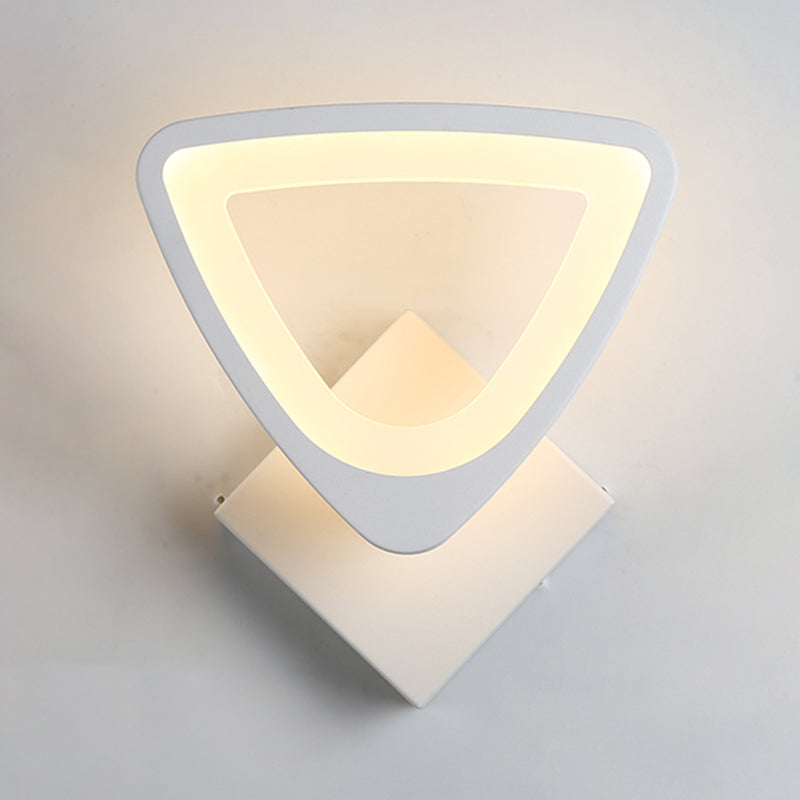 Moderner LED -Wandleuchten geometrische Form farbenfrohe Wandleuchte für Schlafzimmer