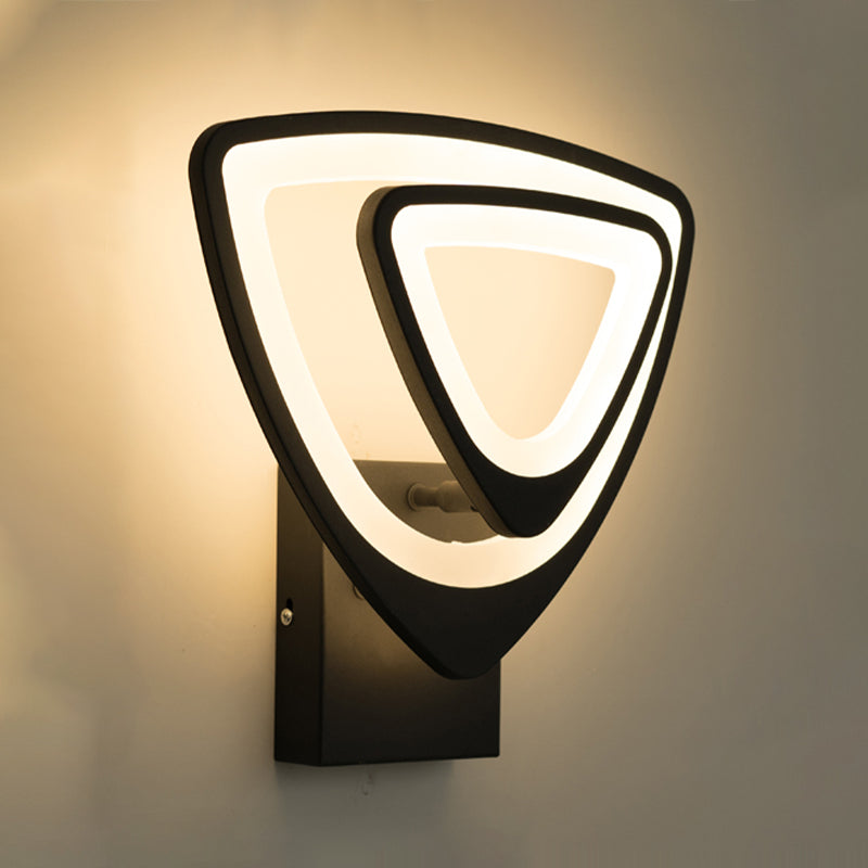 Moderner LED -Wandleuchten geometrische Form farbenfrohe Wandleuchte für Schlafzimmer