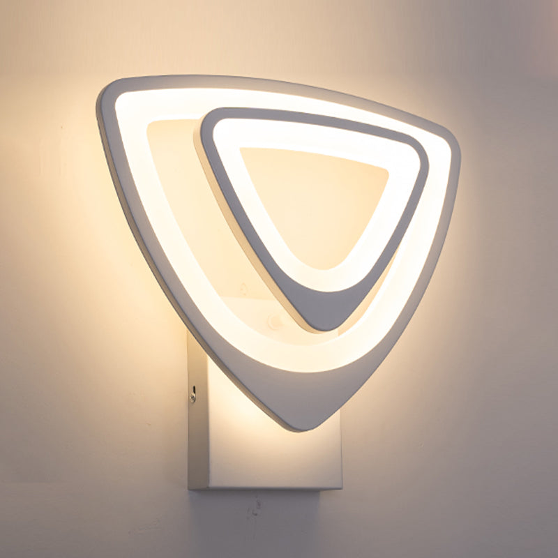 Moderner LED -Wandleuchten geometrische Form farbenfrohe Wandleuchte für Schlafzimmer