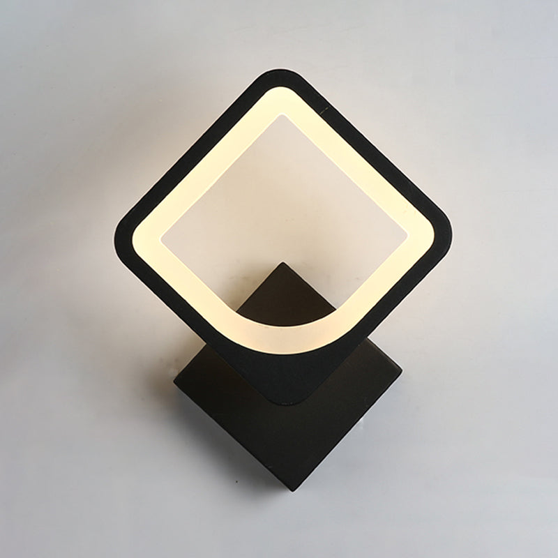 Moderner LED -Wandleuchten geometrische Form farbenfrohe Wandleuchte für Schlafzimmer