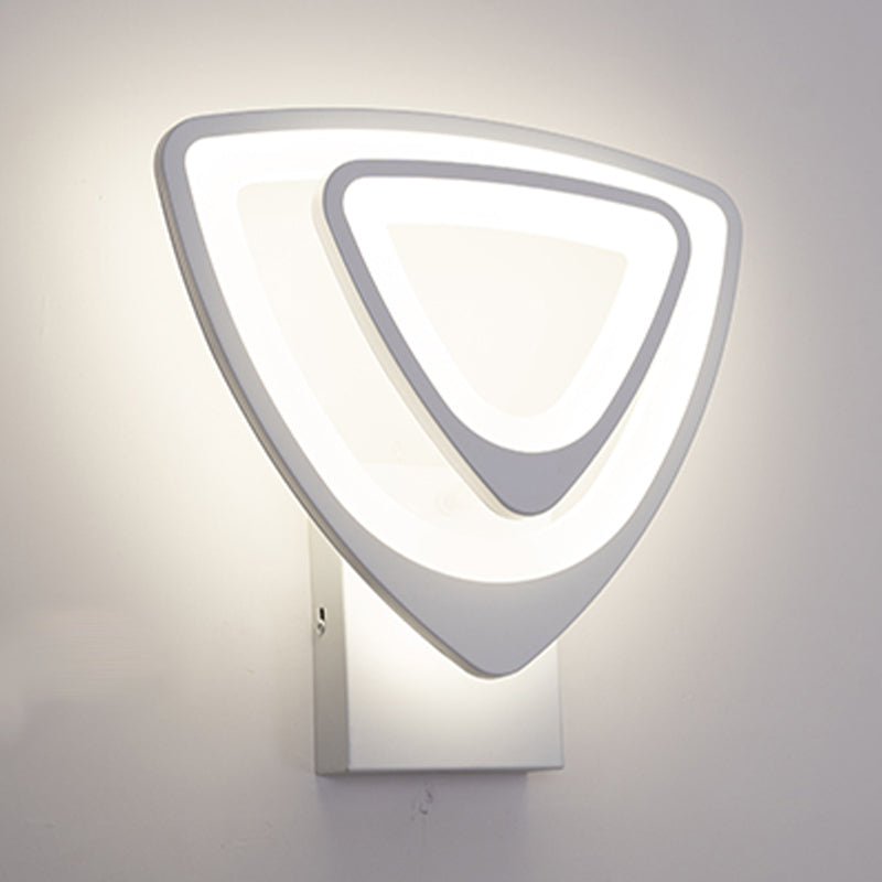 Moderner LED -Wandleuchten geometrische Form farbenfrohe Wandleuchte für Schlafzimmer