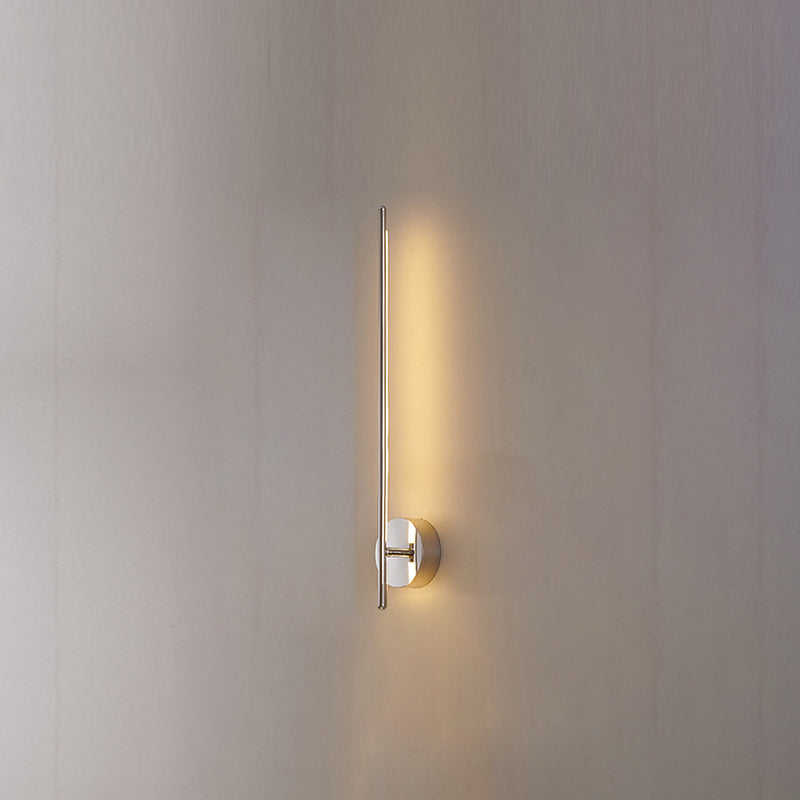 Luz de pared de tiras largas modernas nórdicas salas de estar simples lámparas de montaje de pared LED simple